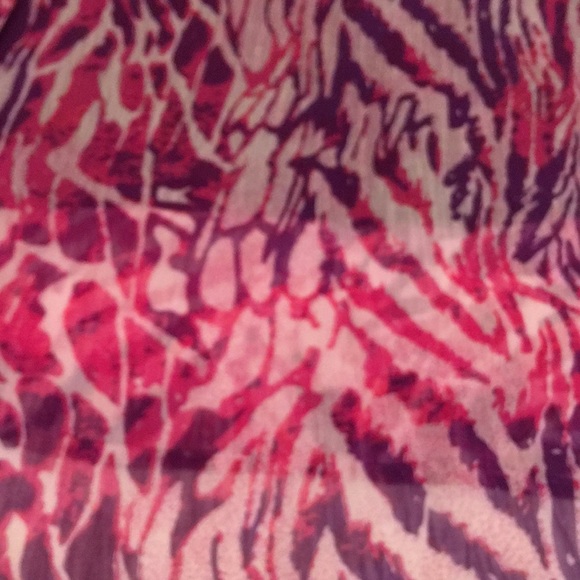 Animal Print Hot Pink/Purple Maxi Dress - Picture 5 of 8